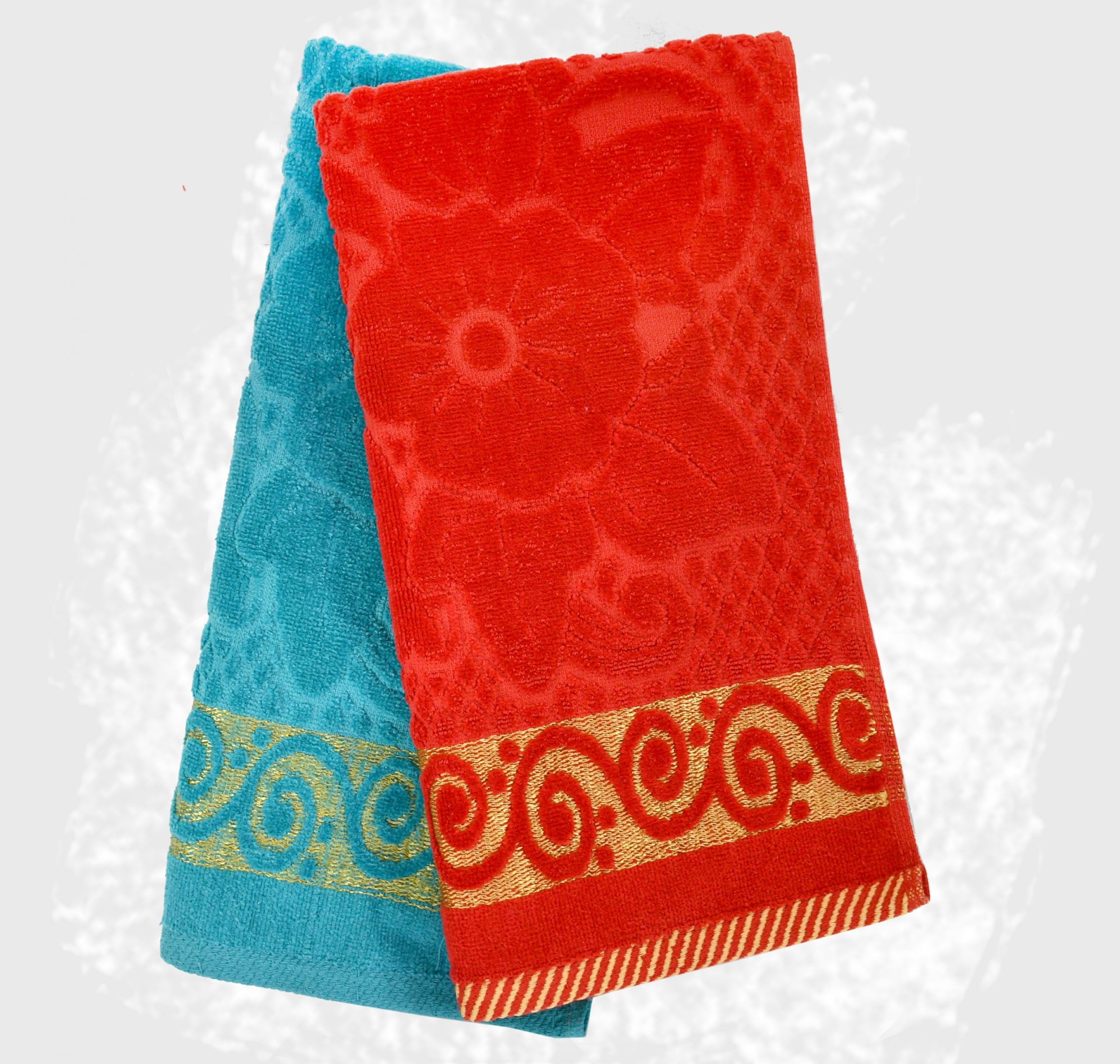 حوله دست و صورت لامع